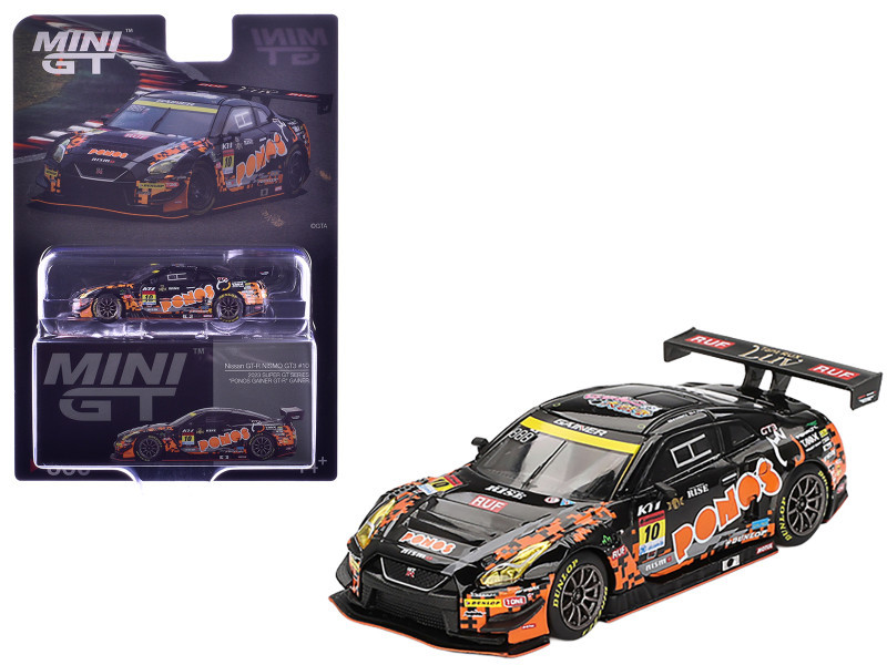 1/64 Mini GT 2023 Nissan GT-R NISMO GT3 #10 “PONOS GAINER GT-R