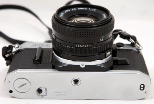 Explore the Canon AE-1: A 35mm Film SLR Camera with Manual Focus