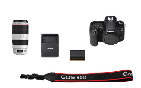 デジタル一眼レフカメラ EOS 90D レンズ EF100-400mmセット＞3ヶ月以内