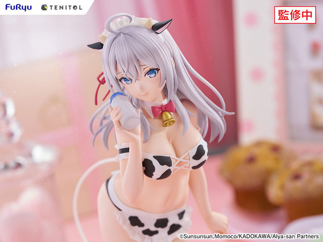 ロシデレ」大胆なバニーフィギュアが登場！ アーリャ&周防有希の牛