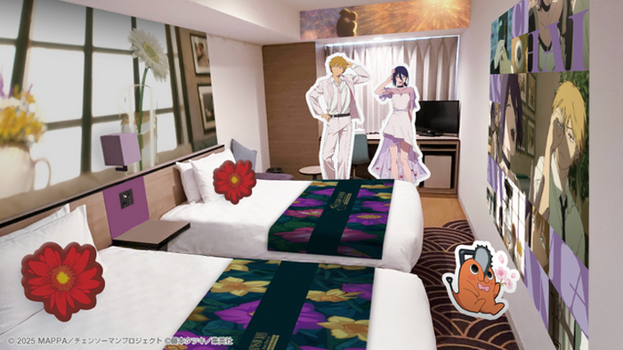 チェンソーマン」デンジ＆レゼの部屋に宿泊できる！ サンシャイン