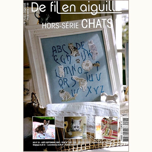 De fil en aiguille /フランスのクロスステッチ誌 | 食と暮らしの