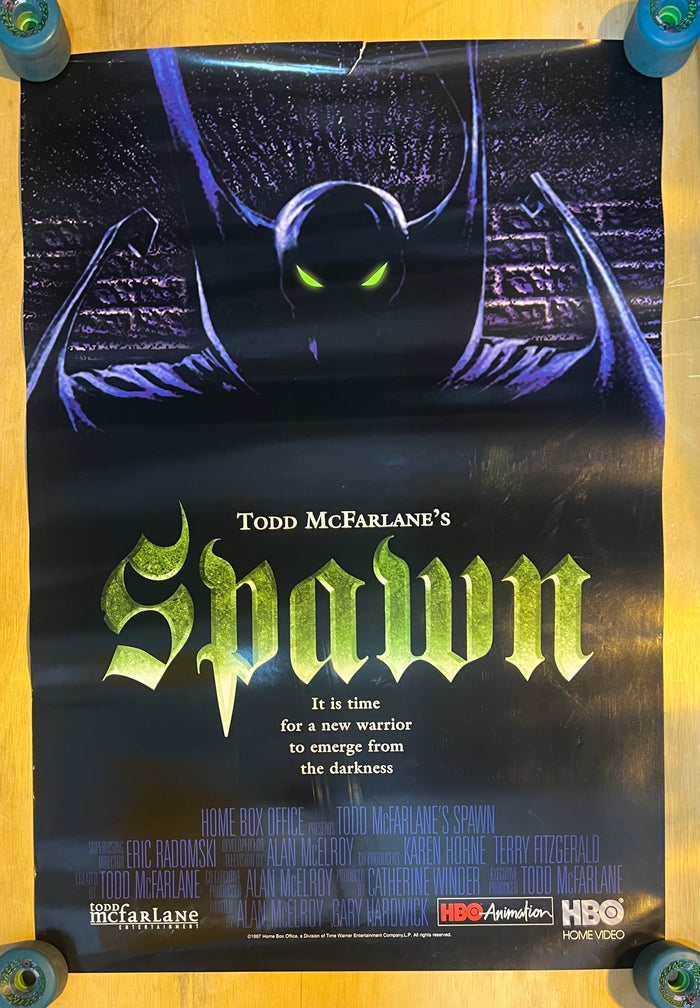SPAWN Animated Series : Video Store Poster – Fun Box Monster Emporium