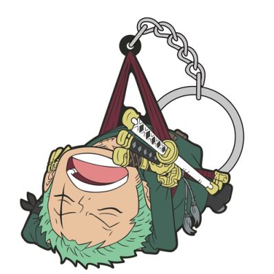 シャープ公式通販】 ワンピース ゾロ つままれキーホルダー（居眠りVer
