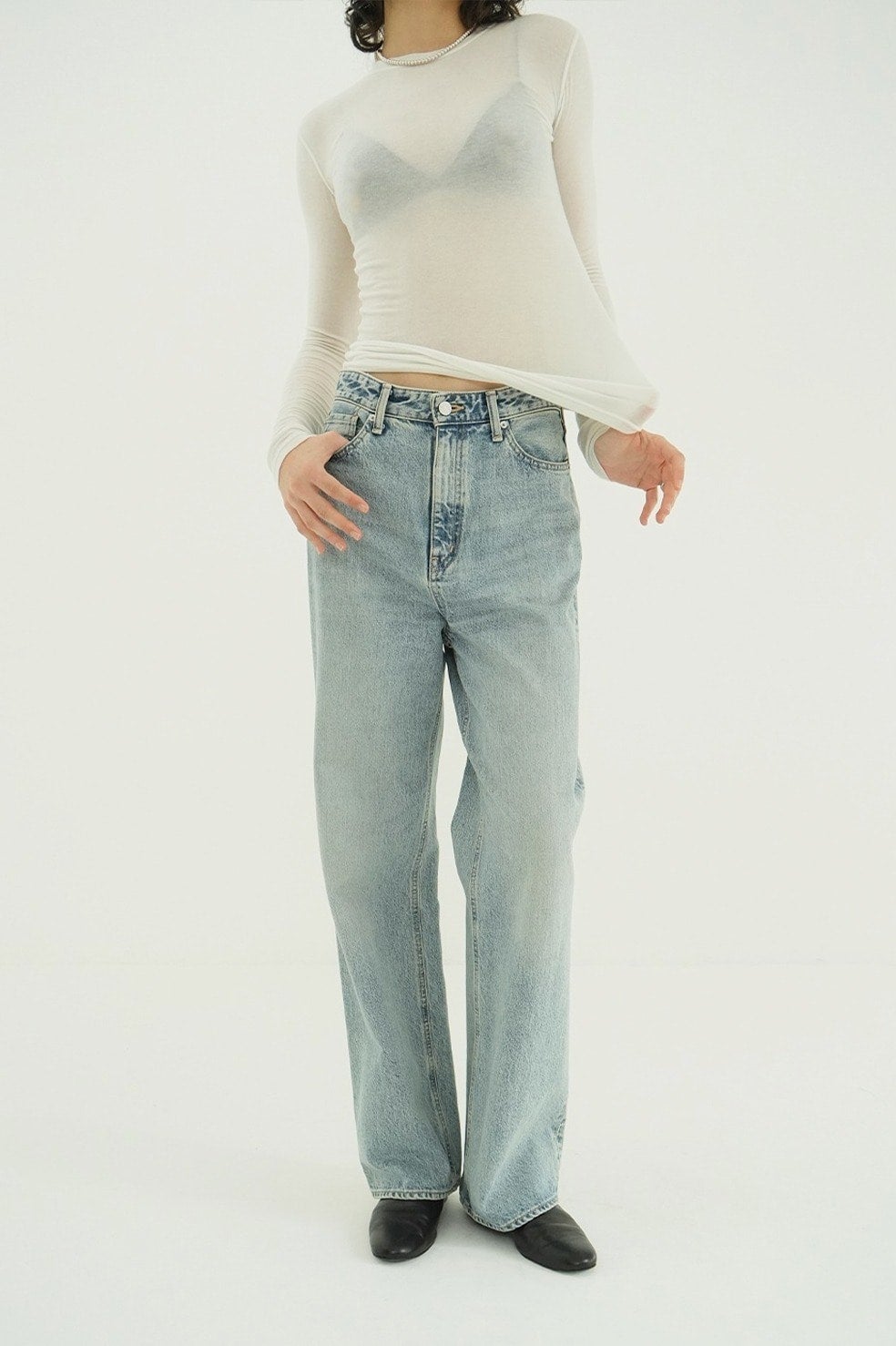 SECOND DENIM PANTS｜SKIRT/PANTS(スカート/パンツ)｜CLANE OFFICIAL