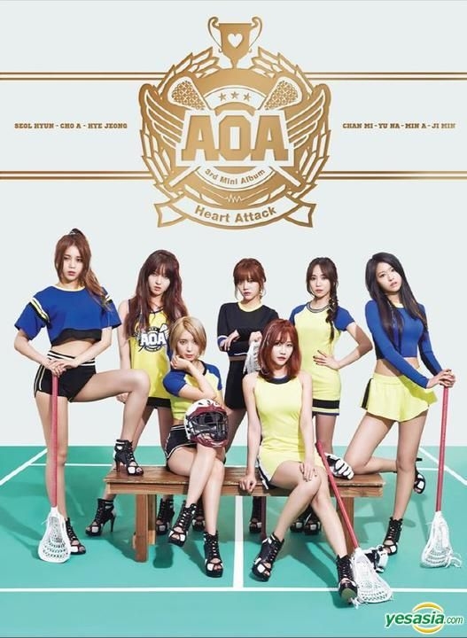 YESASIA: AOA Mini Album Vol. 3 - Heart Attack (All Members