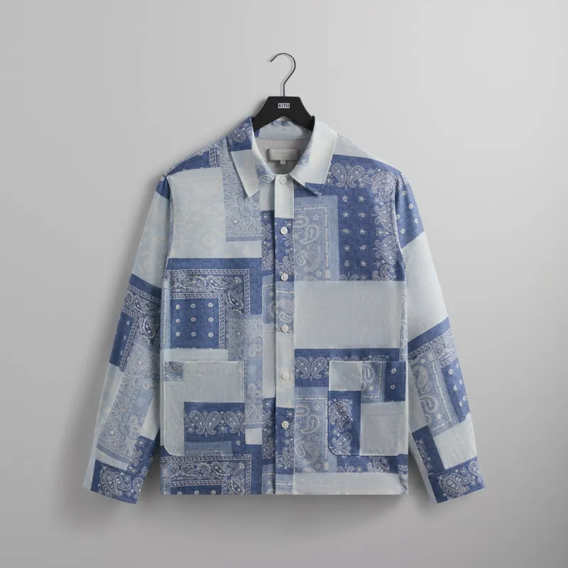 Kith Quilted Interlock Ginza Shirt - Sandrift | Parallel