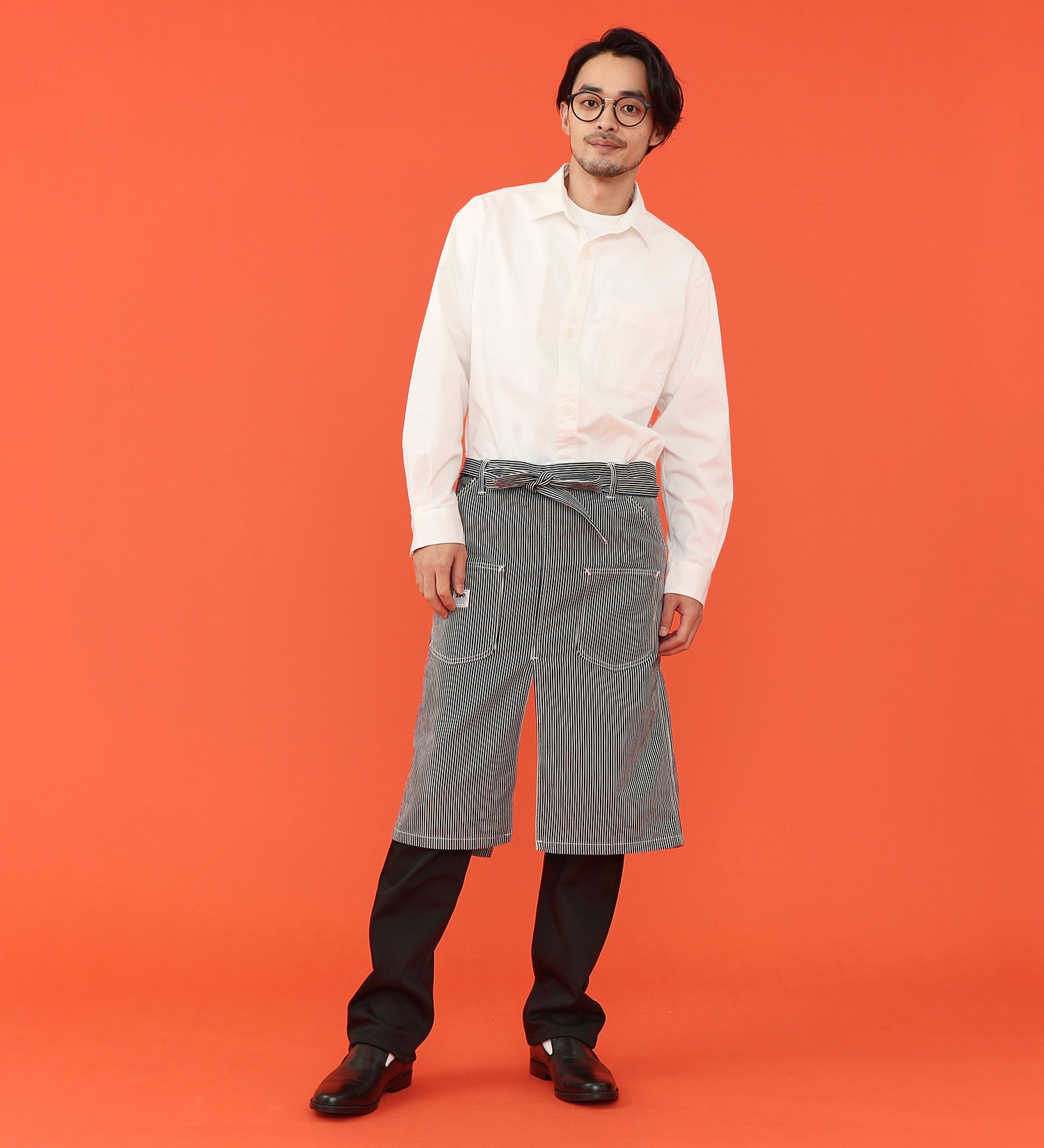 期間限定SALE】【冬用】WILD FIRE ハタラクロ ストレート 暖パンツ