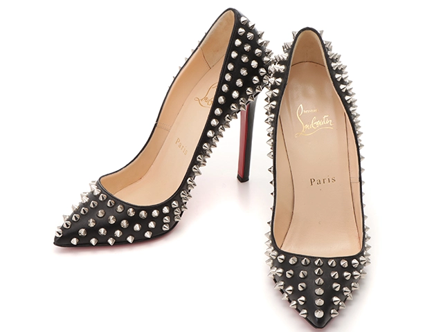 Christian Louboutin オープントゥ ヒール 24.5 激レア ルブタン