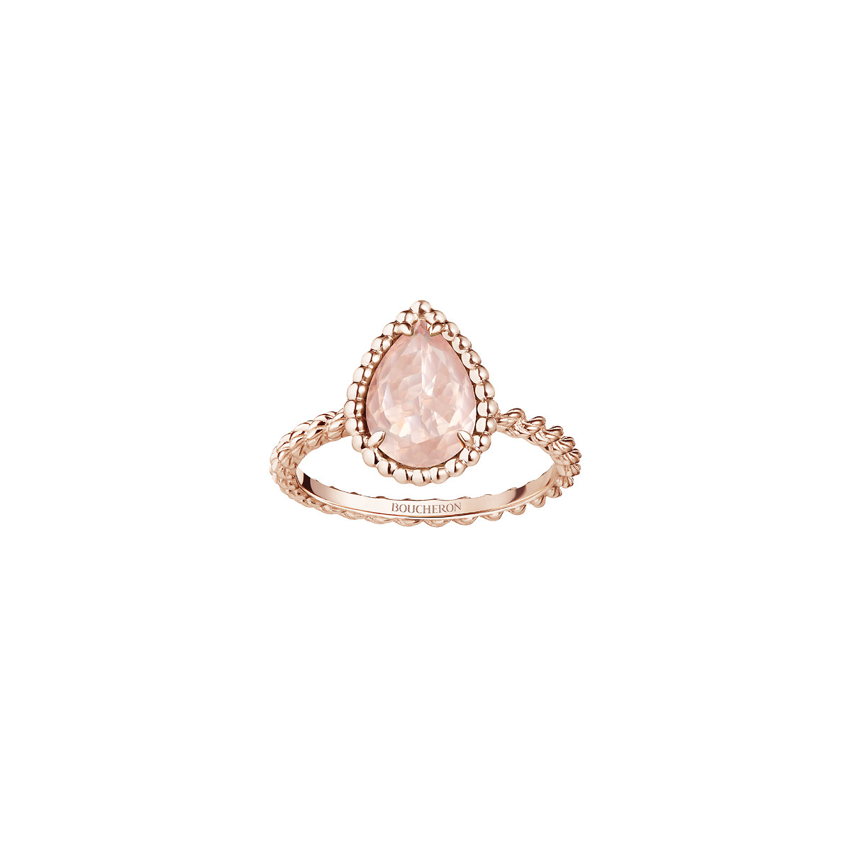 SERPENT BOHÈME PINK QUARTZ セルパンボエム リング スモール | ブシュロン