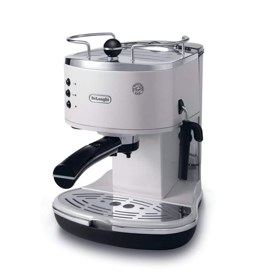 Icona Espresso Machine, White ECO-310.W | De'Longhi US