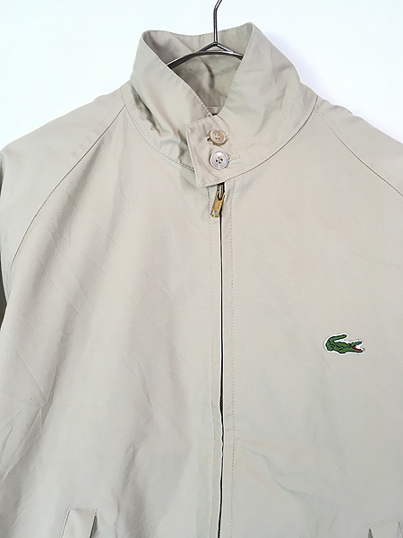古着 80s IZOD LACOSTE ワニ パッチ スウィングトップ ジャケット M