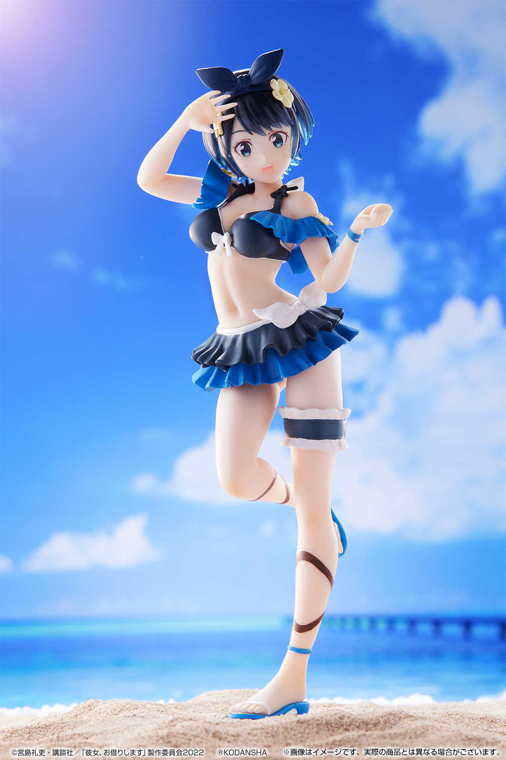 麻美、瑠夏、墨のリアルフィギュア！一番くじ 彼女、お借りします 満足