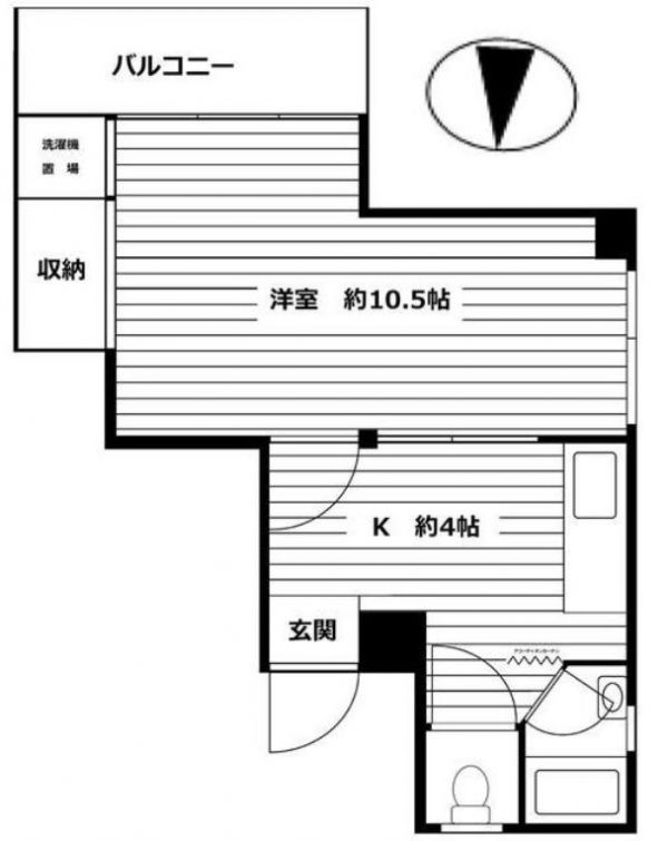 恵比寿ビリジアン 1K 34.43㎡ 6階 23820 賃貸空室情報｜恵比寿不動産