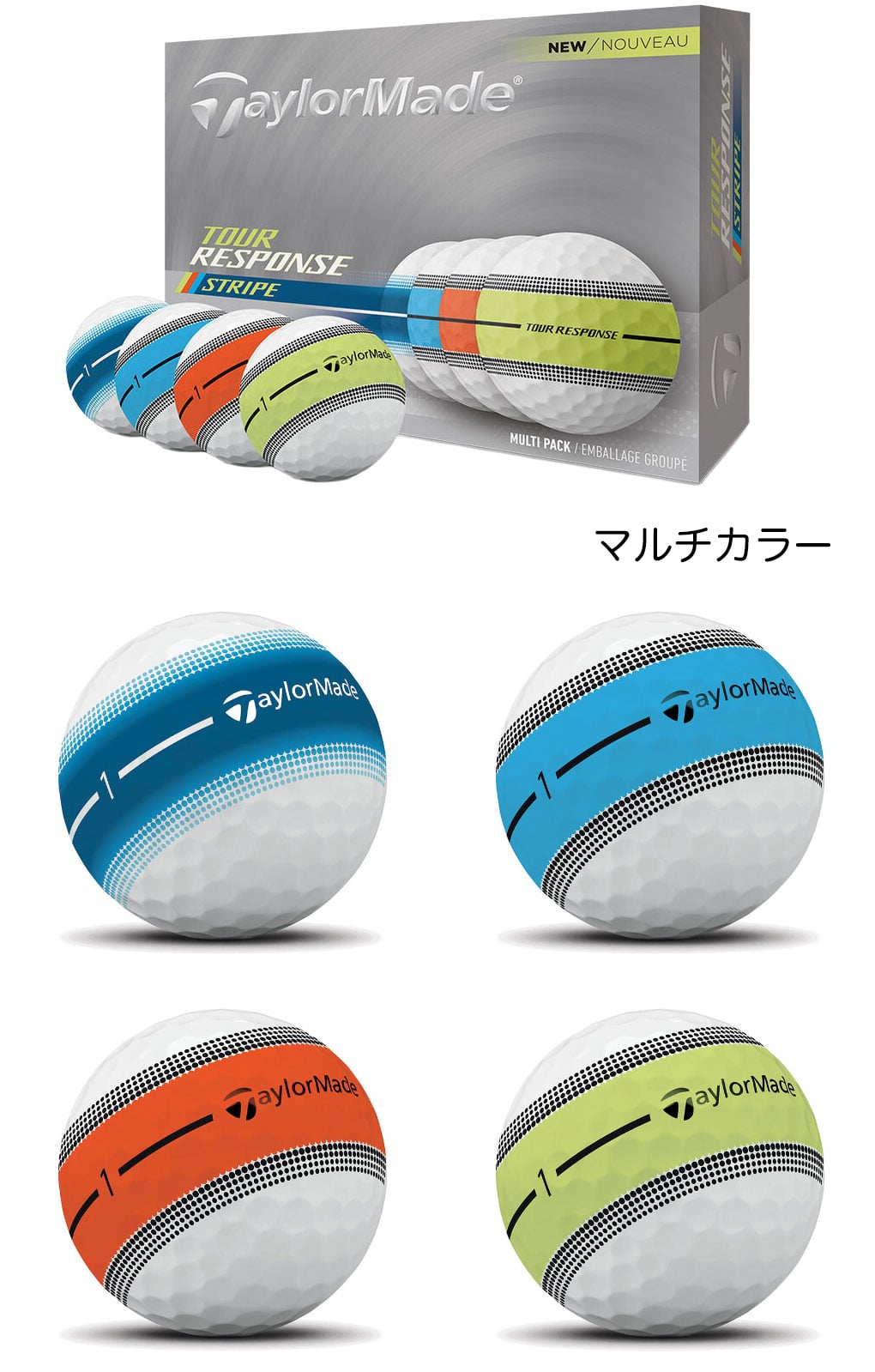 テーラーメイド 2025 Tour Response Stripe ツアーレスポンス