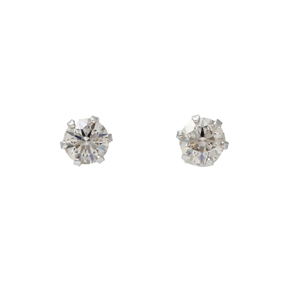 プラチナ900 ダイヤモンド ピアス J379512 | ユキザキセレクトジュエリー