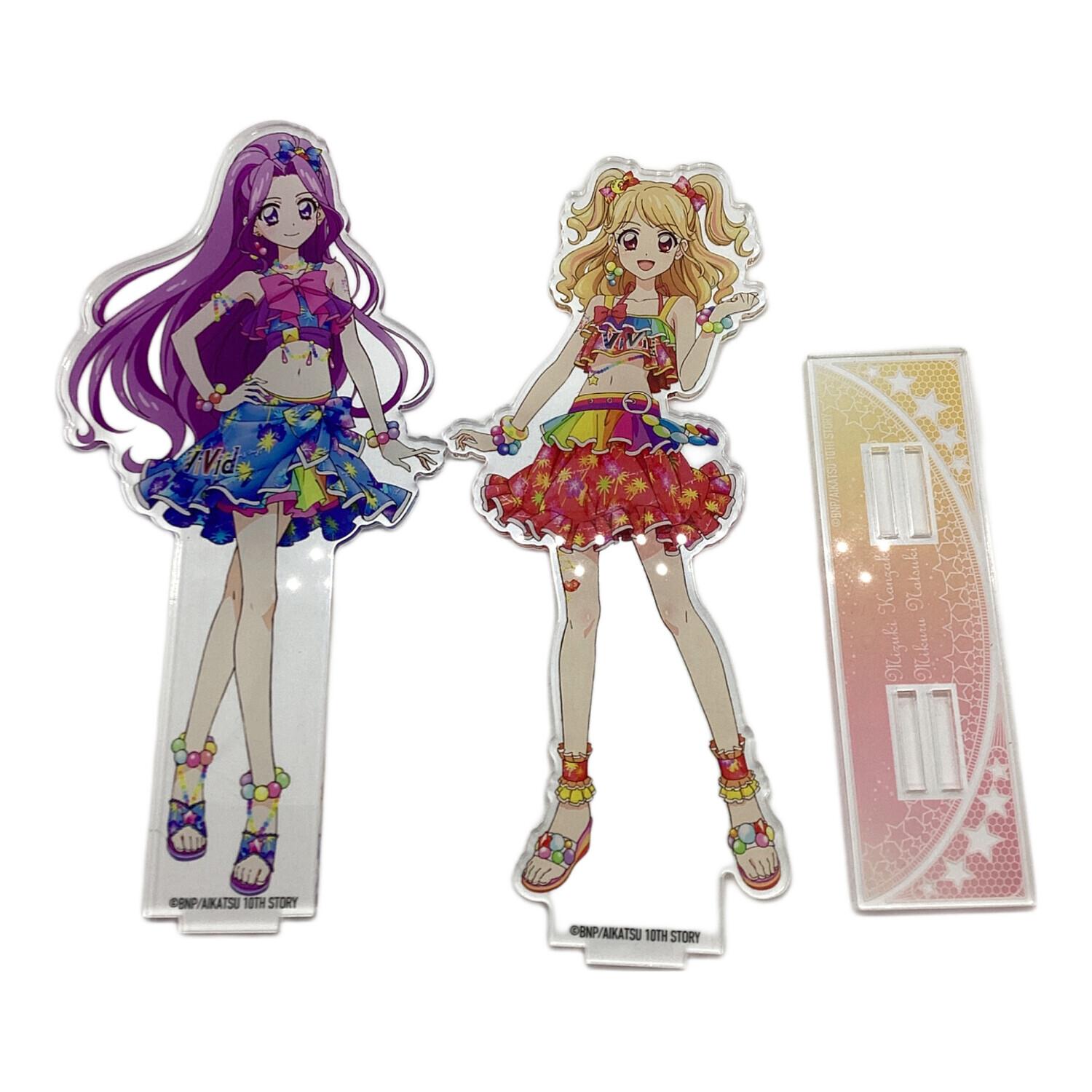 新品 アイカツ 台湾限定 ダブルエム 神崎美月 夏樹みくる アクリル