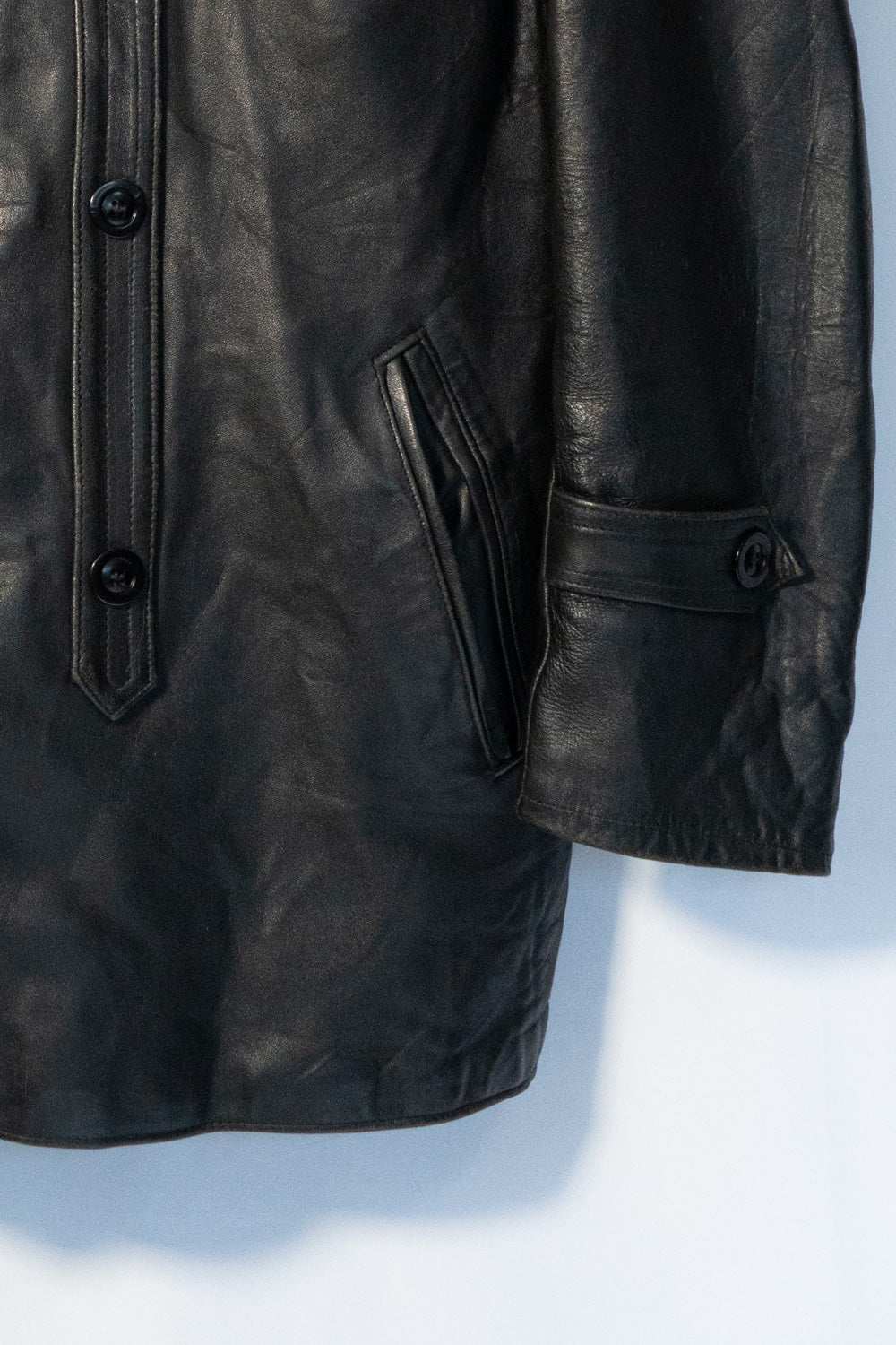 70−80s French Vintage Corbusier Leather Jacket 