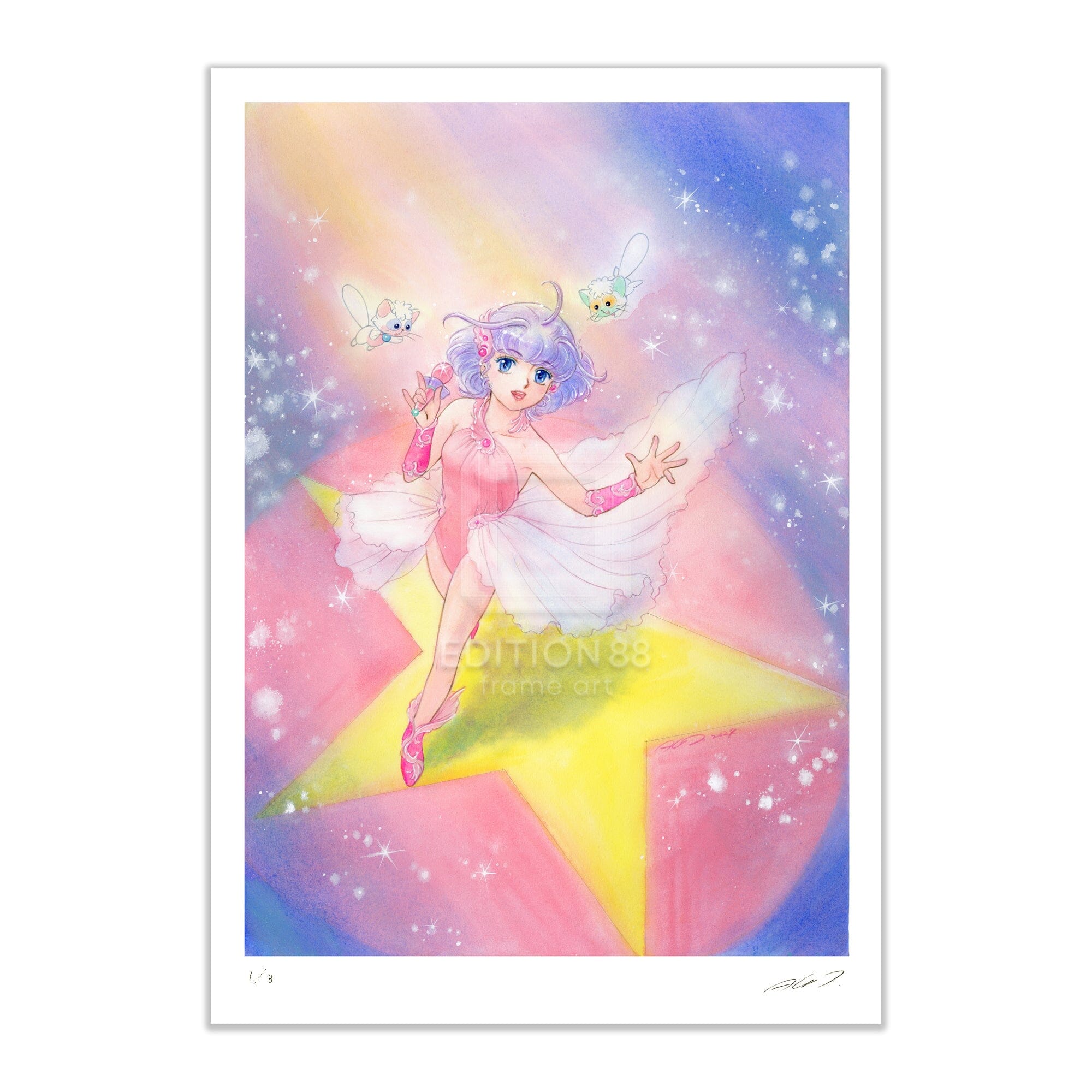 魔法の天使 クリィミーマミ」88グラフ DX ラストコンサート（直筆