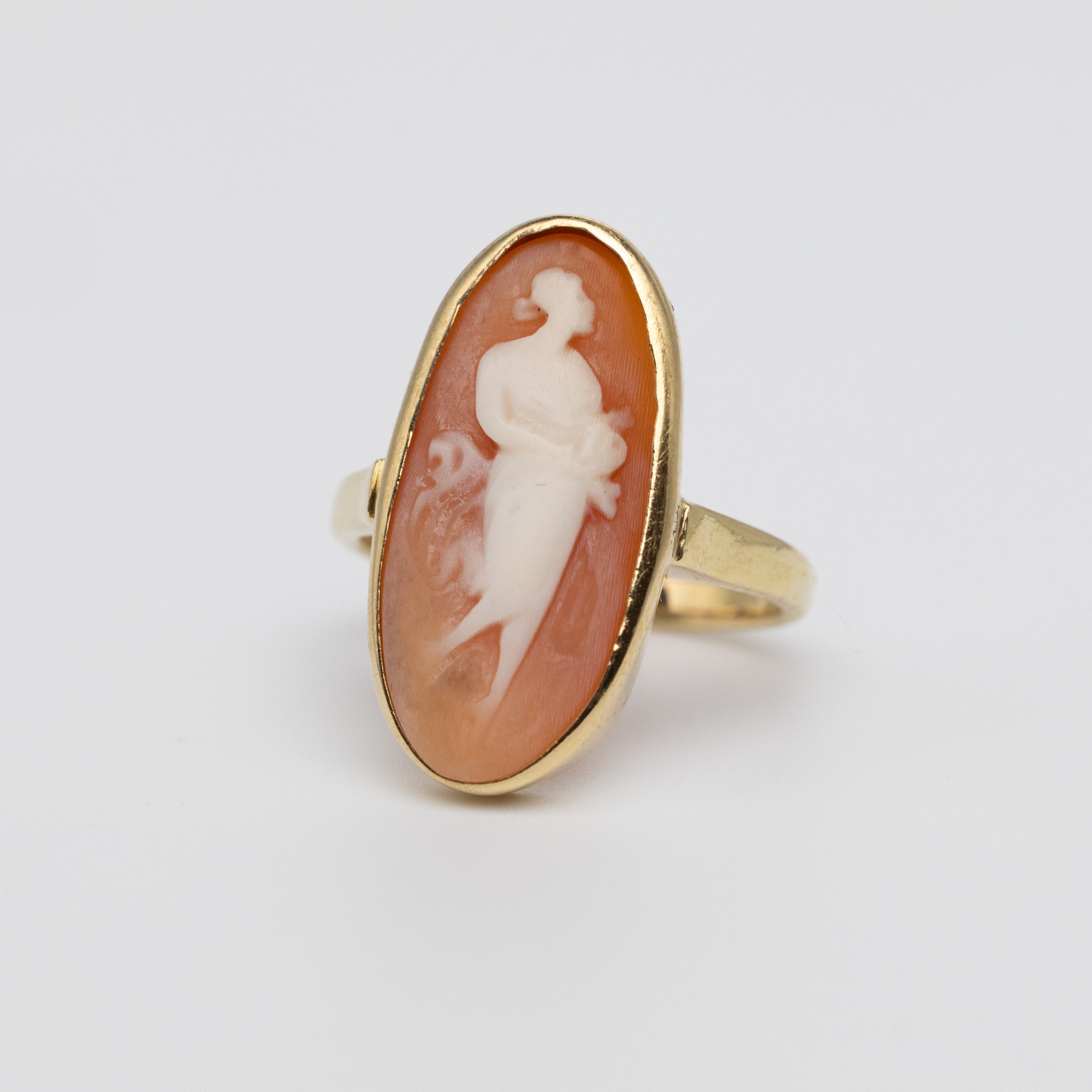 Vintage Oval Cameo Ring – Edwardsjewellerslondon