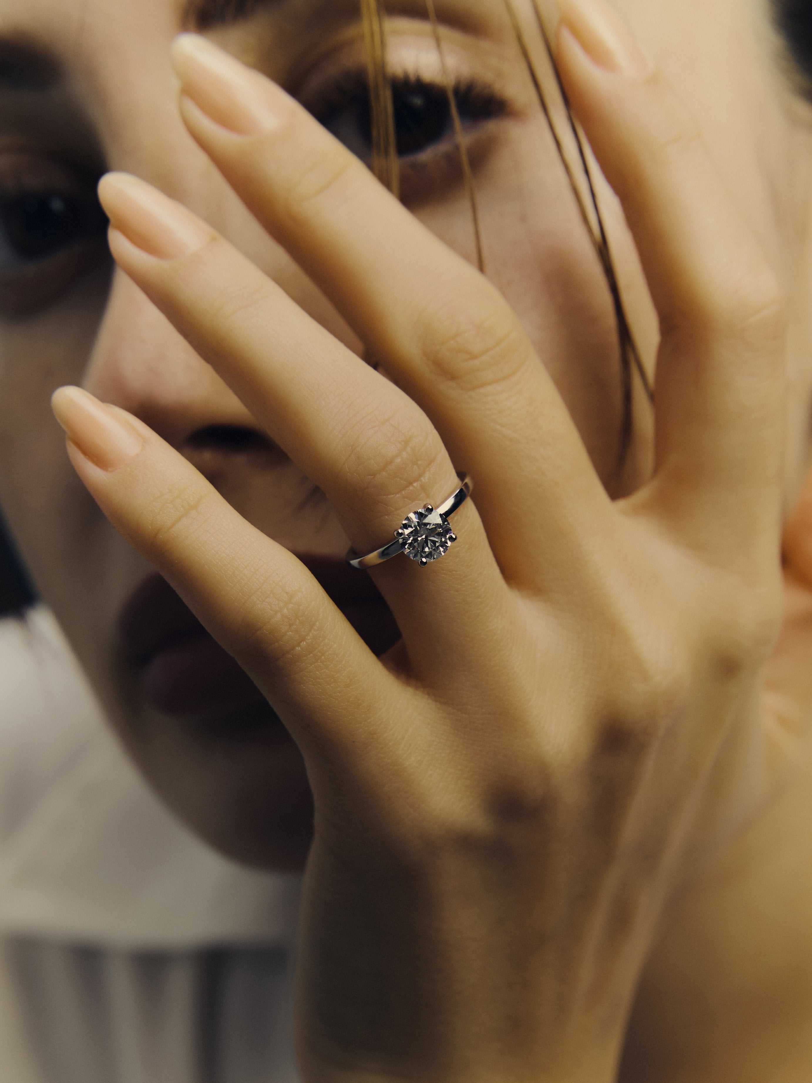 1.0ct】LAB GROWN DIAMOND / リングRD