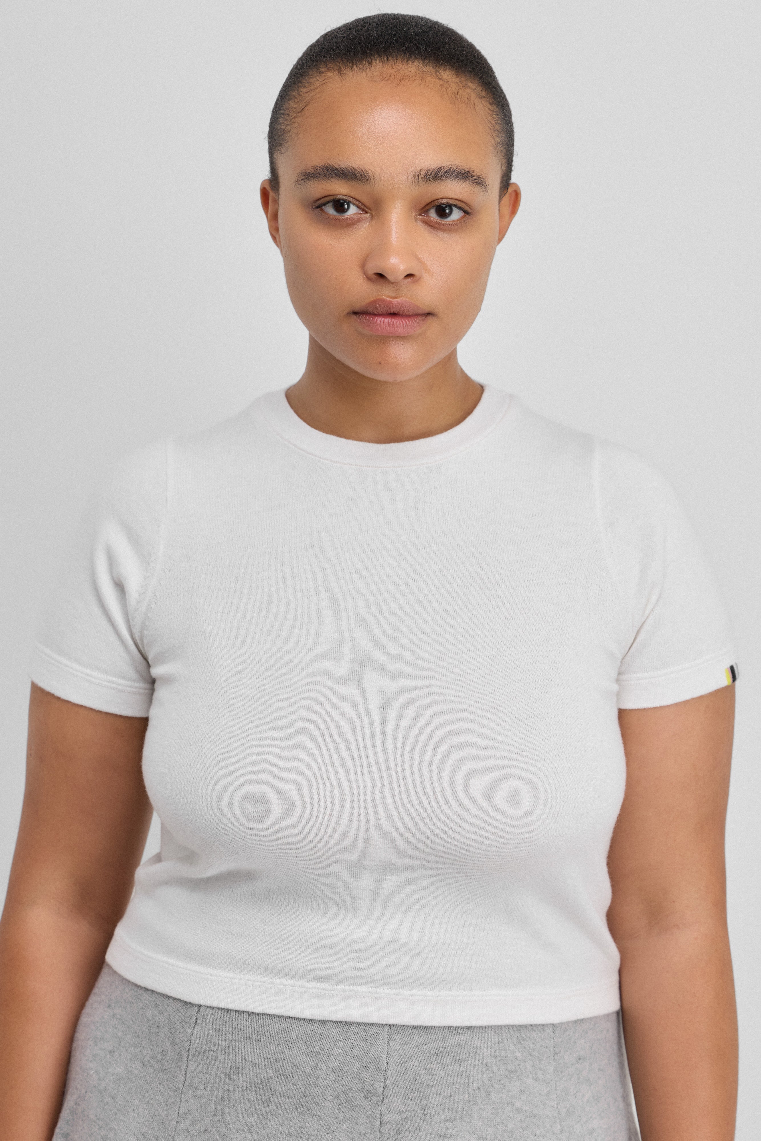 extreme cashmere cotton t-shirt cropped – 267 tina – extreme