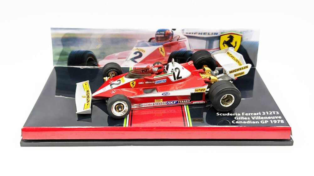 フェラーリ 312T3 G.ヴィルヌーヴ カナダGP | F1ミニカーあれこれ