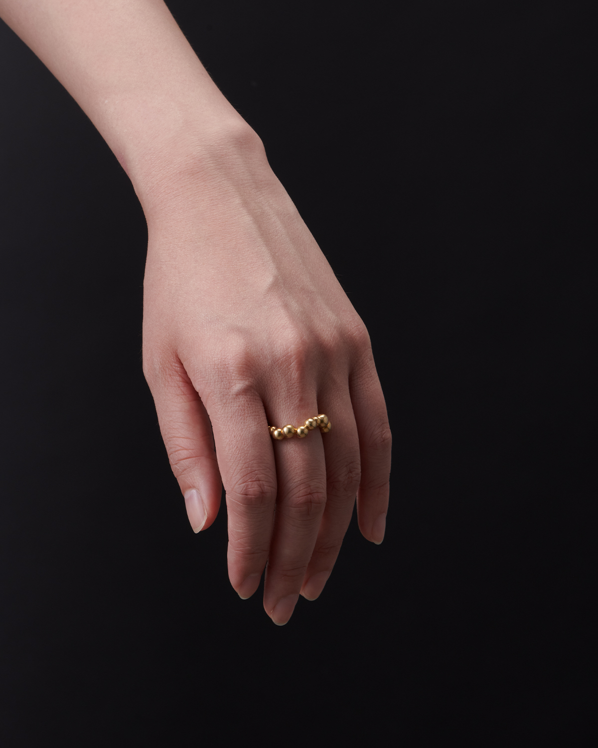 Waterdrops Ring/Gold | Fauvirame | フォーヴィレイムの公式