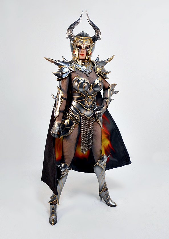 Knight of Fire (Silver Version) Sixth-Scale Figure by Phicen