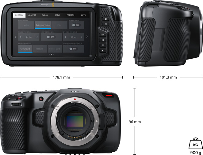 Blackmagic Pocket Cinema Camera 6K - 業務用撮影・映像・音響