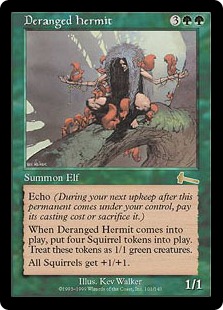 錯乱した隠遁者/Deranged Hermit》[ULG] 緑R | 日本最大級 MTG通販