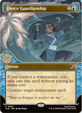 MTG アバター Commander's Bundle 偏向はたき 激情の後見 激情の後見
