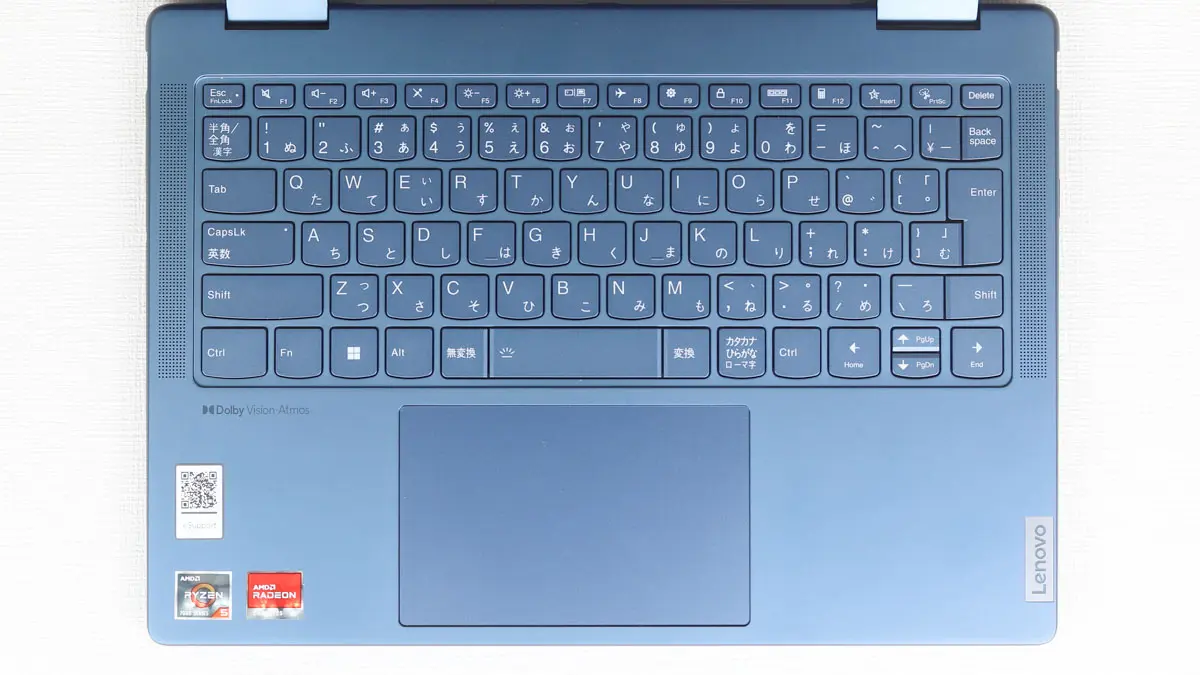 Lenovo Yoga 6 Gen 8 13.3型(AMD)の実機レビュー Ryzen 7000シリーズ