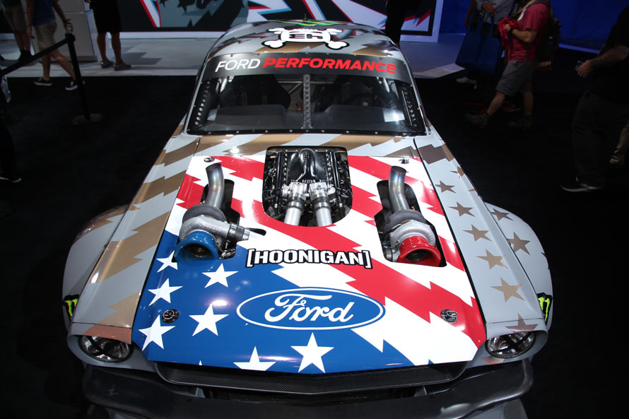 SEMA特集】ケン・ブロックのドリフトマシン『HOONICORN V2』、1400馬力