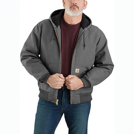 Carhartt J140 Loose Fit Firm Duck Insulated Flannel-Lined Active