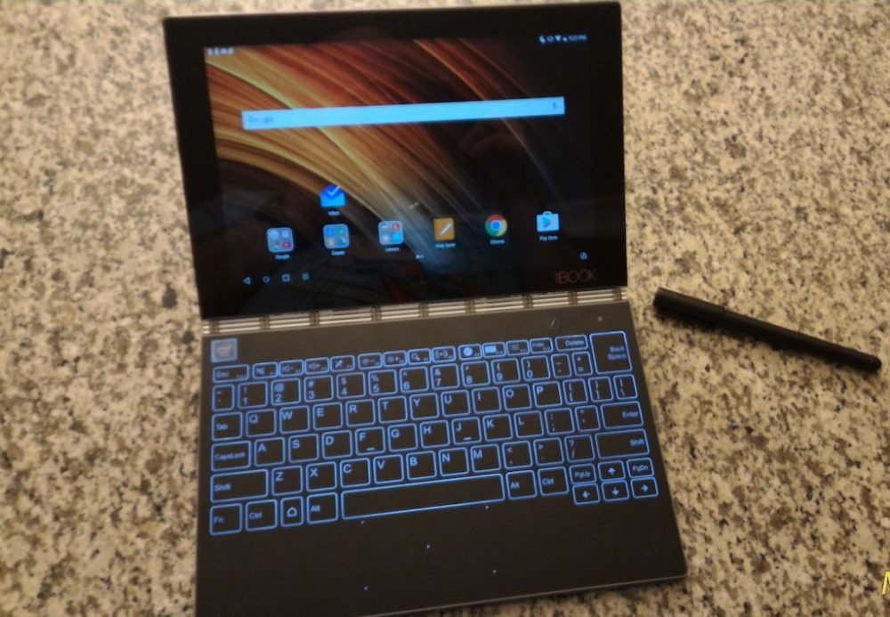 Review: Lenovo YogaBook Android Edition Entices and Excites – GeekDad