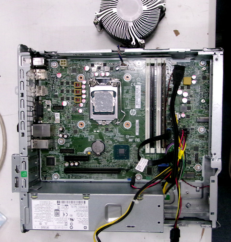 HP ProDesk 600 G4 SFF マザーボード交換 | パソコンドック24 名古屋
