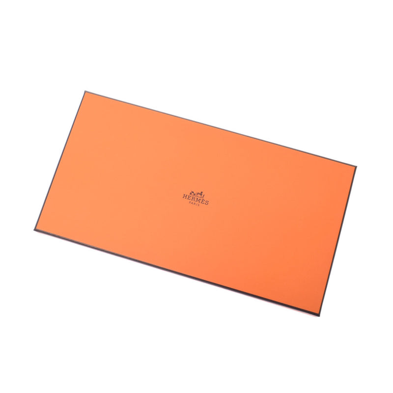 エルメス小物入れ トレイ バイカラー 赤/茶 シルバー金具 Y刻印(2020