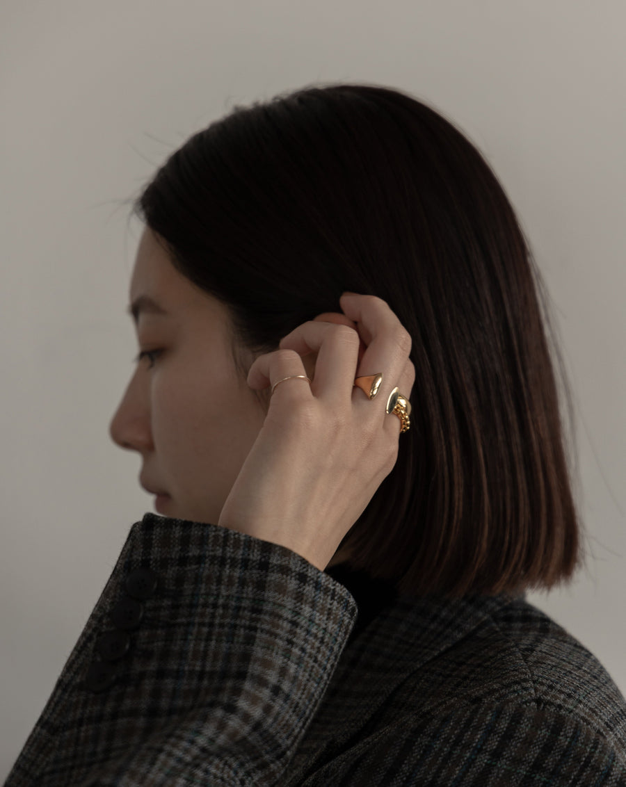 TOBARI ZOÉ RING GOLD – h'eres