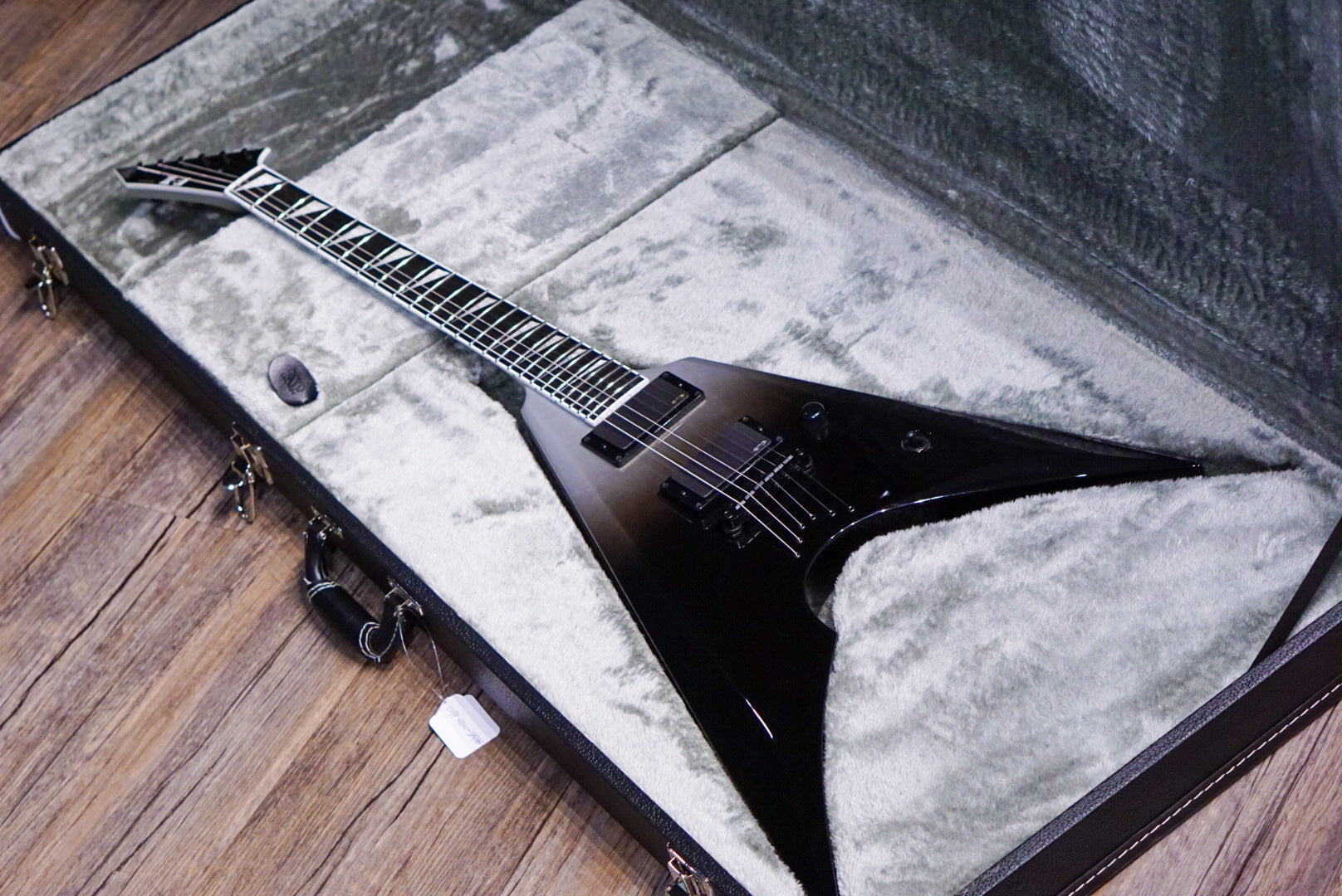 ESP E-II ARROW FR Black silver fade ES4461223