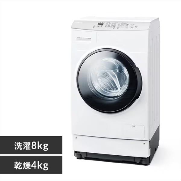 アイリスオーヤマドラム式洗濯乾燥機 8kg4kg FLK842-W | ホームハンズ