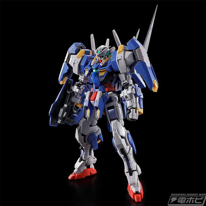 ガンダムアヴァランチエクシアダッシュがRGガンプラ化！新規造形の