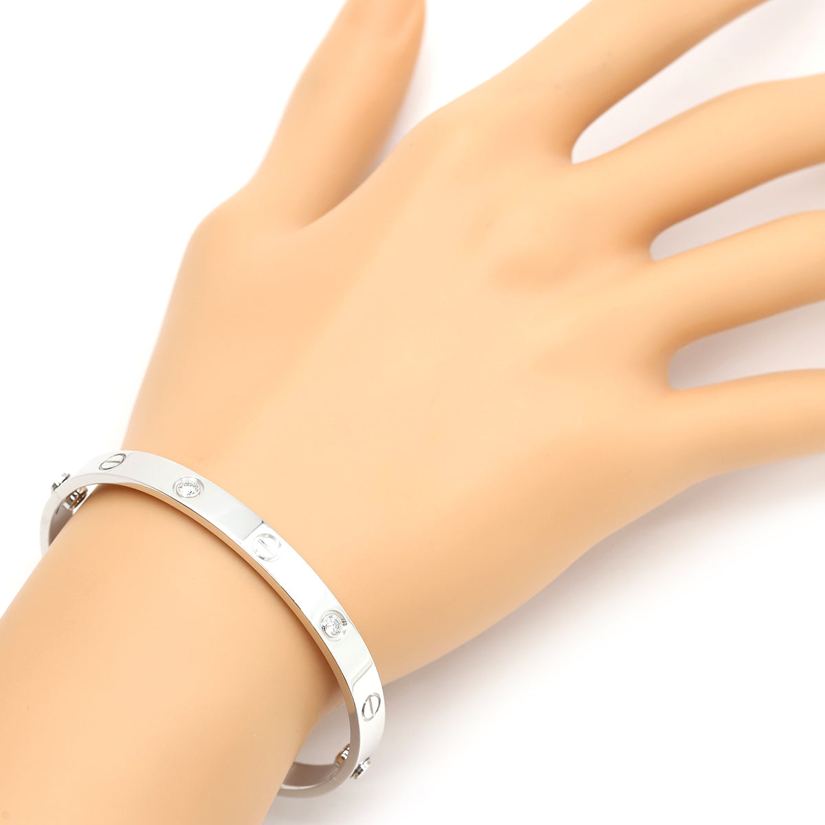 カルティエ Cartier LOVE ラブブレス クラシックモデル ダイヤモンド4