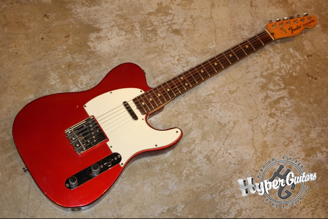 Fender '73 Telecaster - キャンディアップルレッド / ローズ
