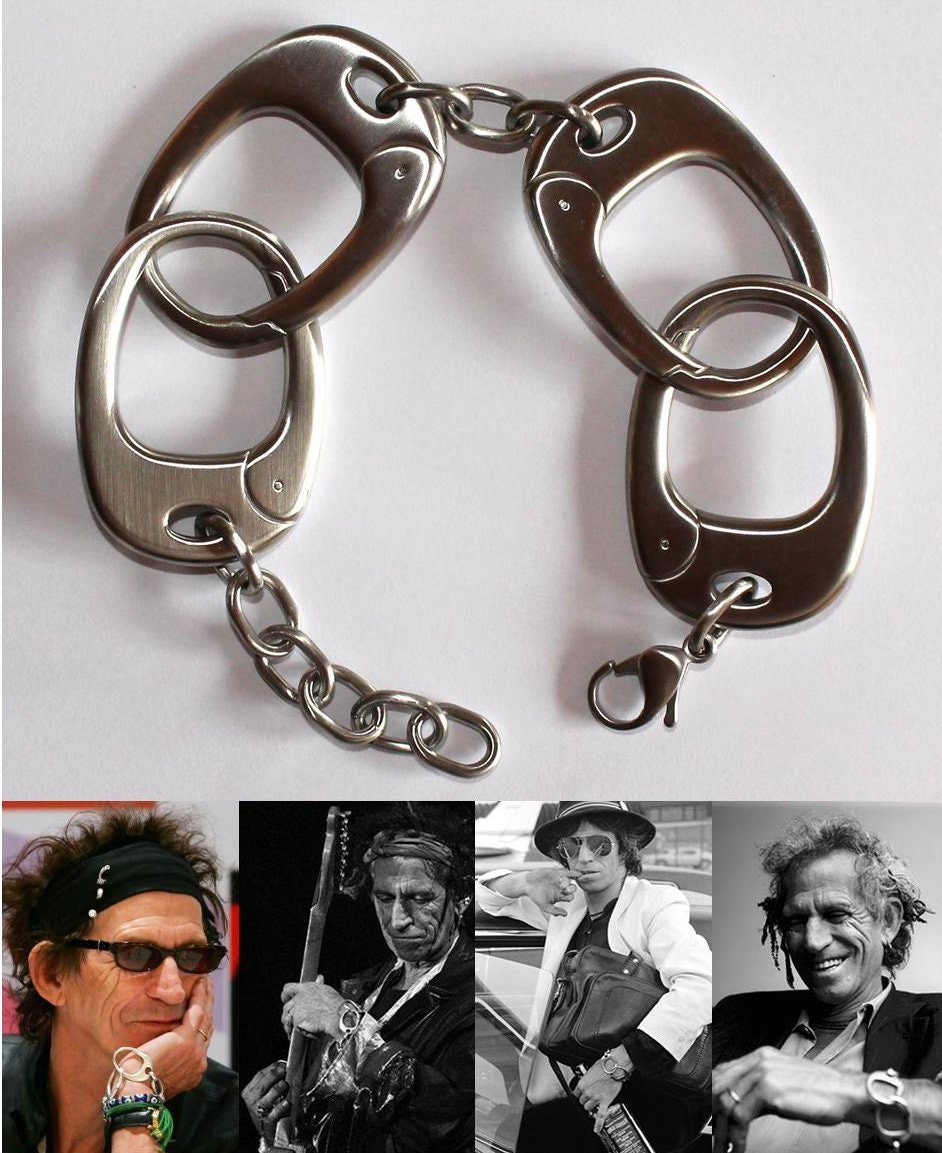 キース・リチャーズ風手錠ブレスレット - Etsy 日本