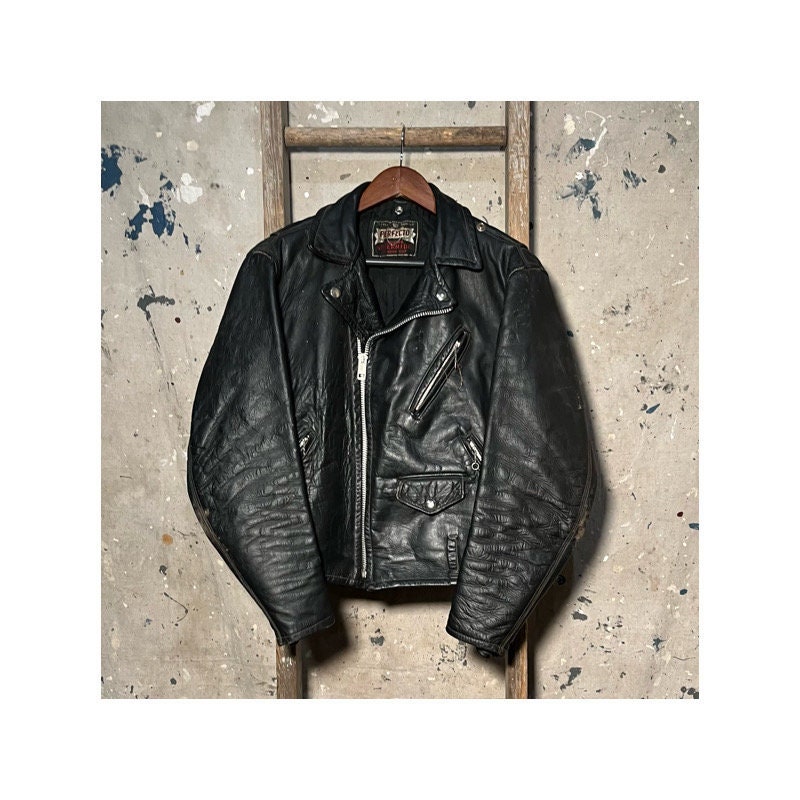 Schott Perfecto 1950s Steerhide Leather Jacket 613 - Etsy