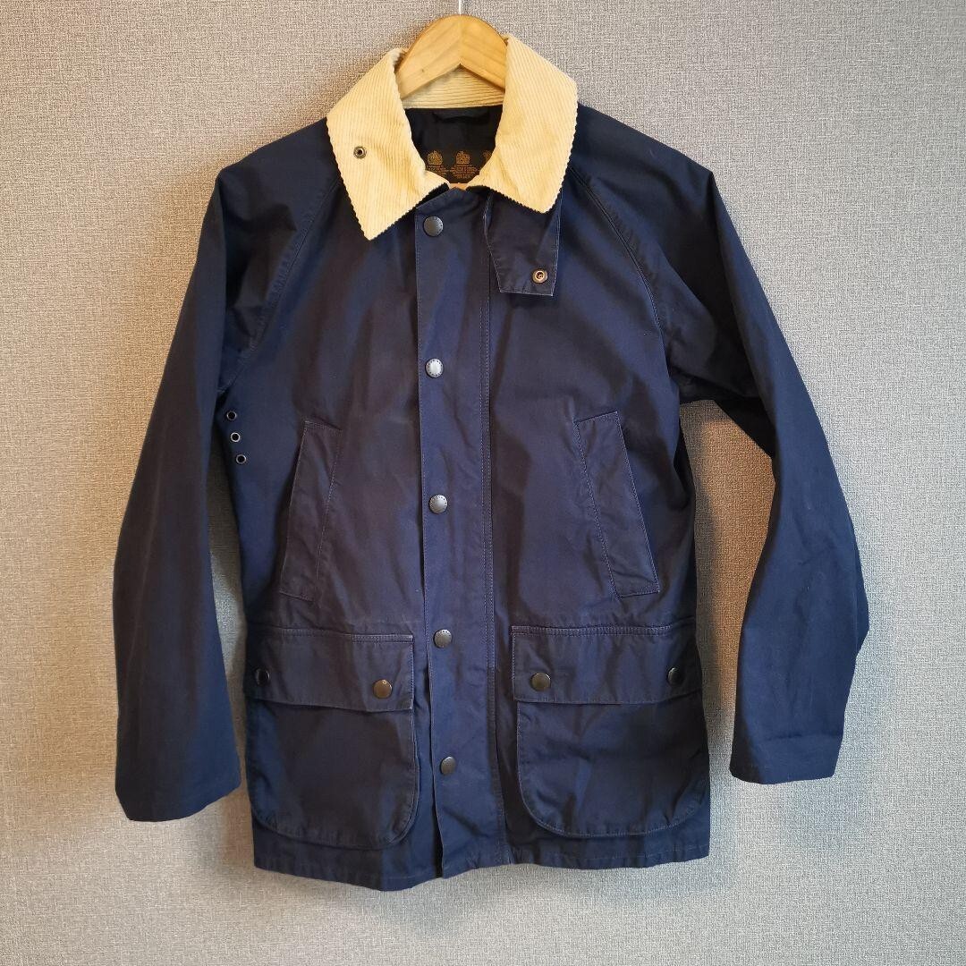 Barbour BEDALE SL Jacket Cotton Nylon men Size 34 Navy Body width