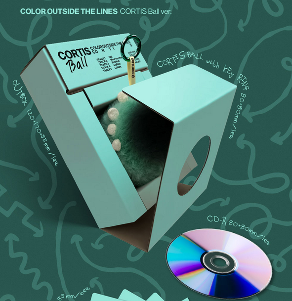PreOrder] CORTIS - The 1st EP [COLOR OUTSIDE THE LINES] (CORTIS