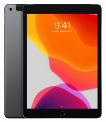 Apple iPad 7th Gen. 32GB, Wi-Fi + 4G (Unlocked), 10.2 in - Space