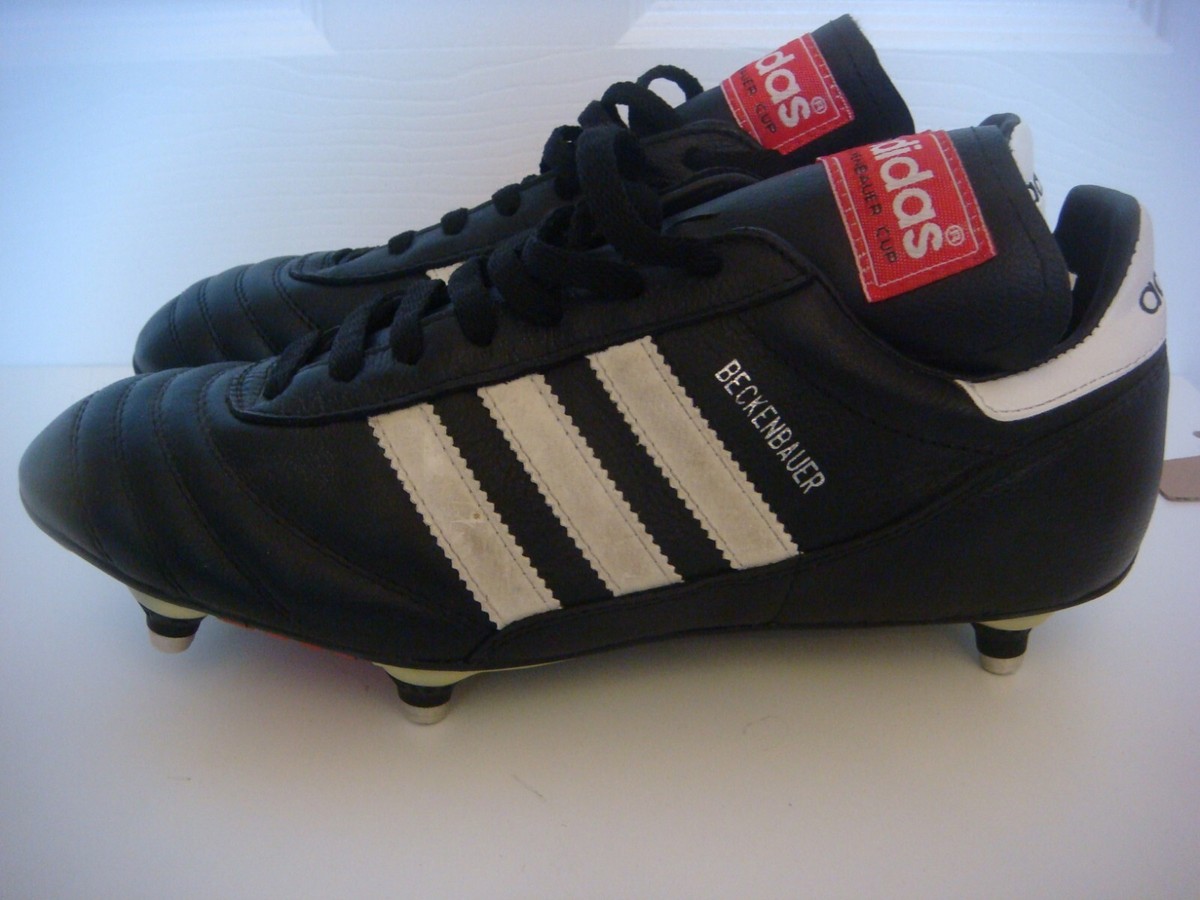 Vintage Adidas Beckenbauer Cup Leather Football Boots Size UK 8
